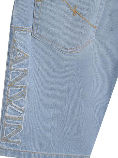Блакитні шорти LANVIN KIDS: фото 2 - Invogue