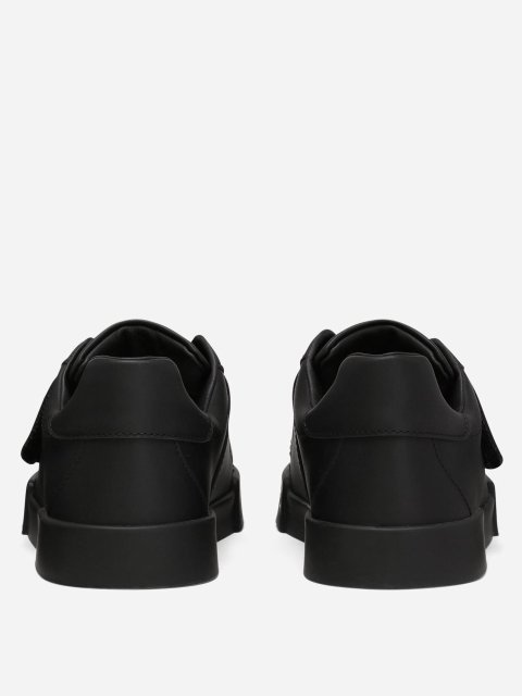 Чёрные кеды DOLCE&GABBANA KIDS: фото 3 - Invogue