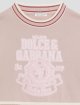 Рожева кофта DOLCE&GABBANA KIDS з бавовни: фото 4 - Invogue