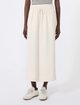 Молочная юбка Weekend Max Mara из лиоцелла и хлопка: фото 1 - Invogue