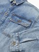Блакитна сорочка Emporio Armani джинсова: фото 3 - Invogue