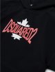 Чорна футболка,ани DSQUARED KID: фото 2 - Invogue