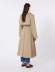Світло-коричневий плащ WEEKEND MAX MARA з суміші бавовни: фото 3 - Invogue