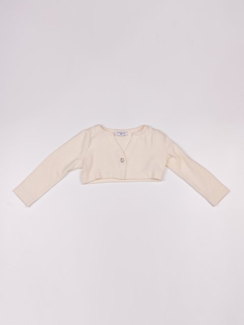 Бежевое болеро MONNALISA: фото - Invogue