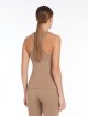 Темно-бежева майка Max Mara з логотипом: фото 2 - Invogue