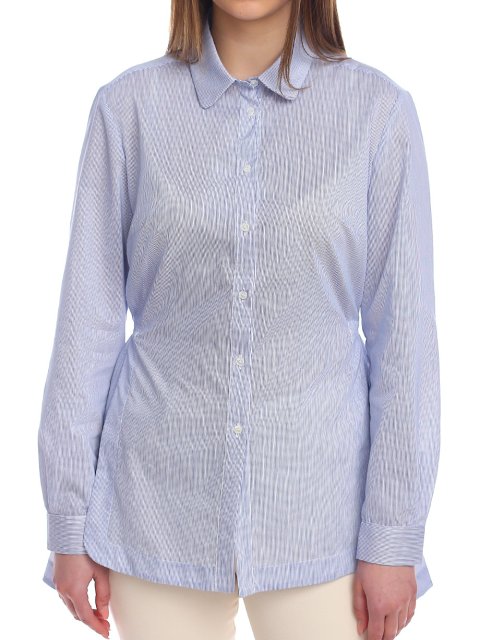 Синяя рубашка MAX&CO: фото 6 - Invogue