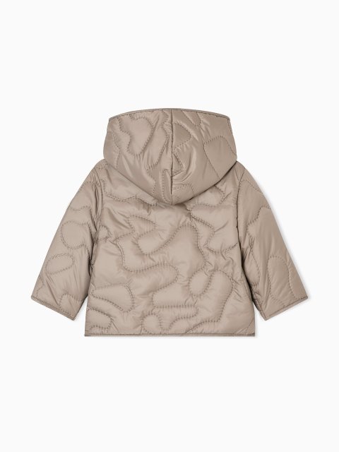 Коричнева куртка EMPORIO ARMANI KIDS : фото 2 - Invogue