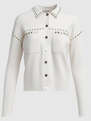 Молочный кардиган MARELLA: фото - Invogue