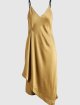 Коричневое платье HELMUT LANG: фото - Invogue
