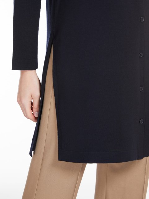 Синій кардиган MAX MARA : фото 3 - Invogue