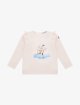Рожевий джемпер MONCLER ENFANT з бавовни: фото - Invogue