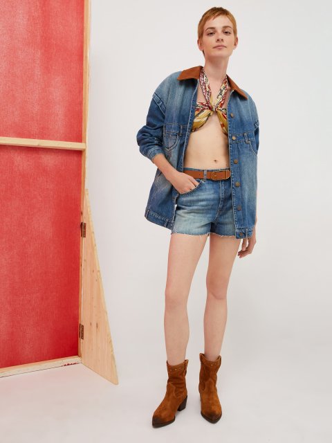 Тёмно-синяя куртка MAX&CO: фото 4 - Invogue