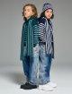 Светр у смужку EMPORIO ARMANI KIDS з вовни та акрилу: фото 1 - Invogue