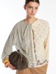 Блуза Weekend Max Mara шовкова з принтом: фото 4 - Invogue