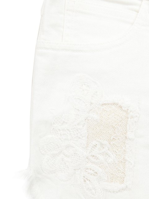 Білі шорти ERMANNO SCERVINO KIDS : фото 4 - Invogue