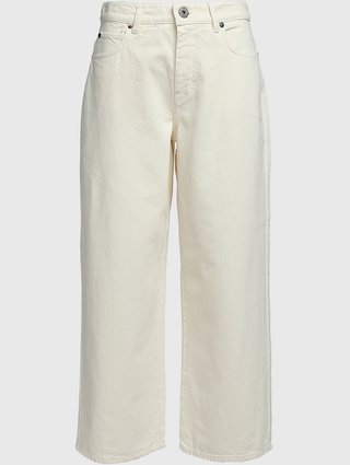 Молочные брюки WEEKEND MAX MARA: фото - Invogue