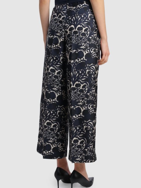 Синие брюки MAX MARA: фото 4 - Invogue