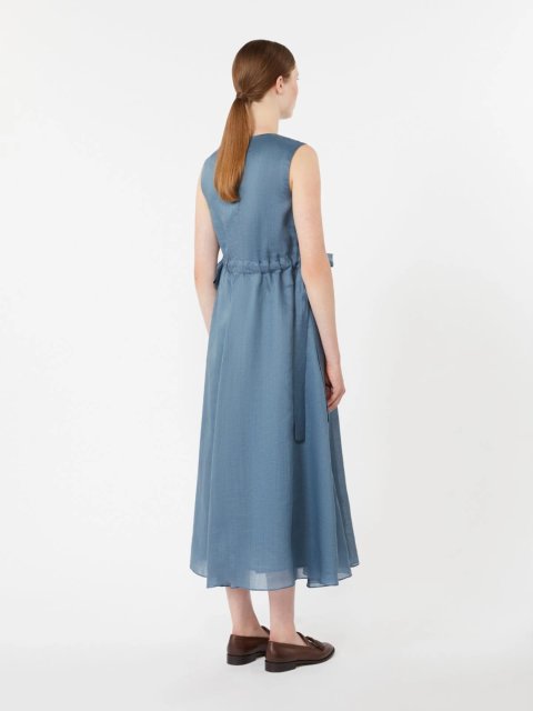 Блакитна сукня Max Mara: фото 2 - Invogue