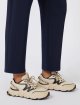 Бежеві снікерси WEEKEND MAX MARA з контрастними деталями: фото 1 - Invogue