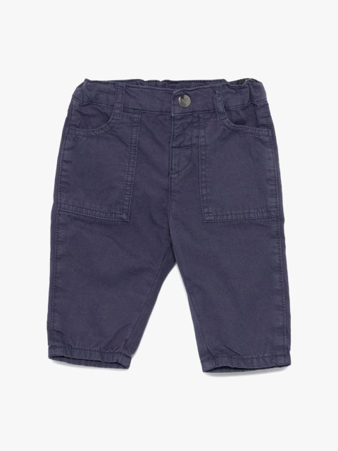 Сині джинси EMPORIO ARMANI KIDS з бавовни: фото - Invogue