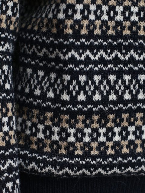 Тёмно-синий свитер WEEKEND MAX MARA: фото 4 - Invogue