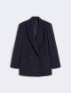 Чорний жакет WEEKEND MAX MARA з суміші вовни: фото - Invogue