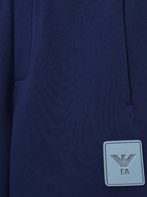 Синя кофта та штани Emporio Armani з бавовни: фото 4 - Invogue