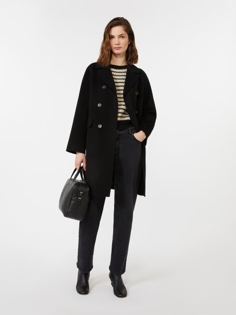 Черные джинсы WEEKEND MAX MARA из хлопкового денима: фото 1 - Invogue