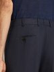 Темно-синие брюки ZEGNA из льна: фото 4 - Invogue