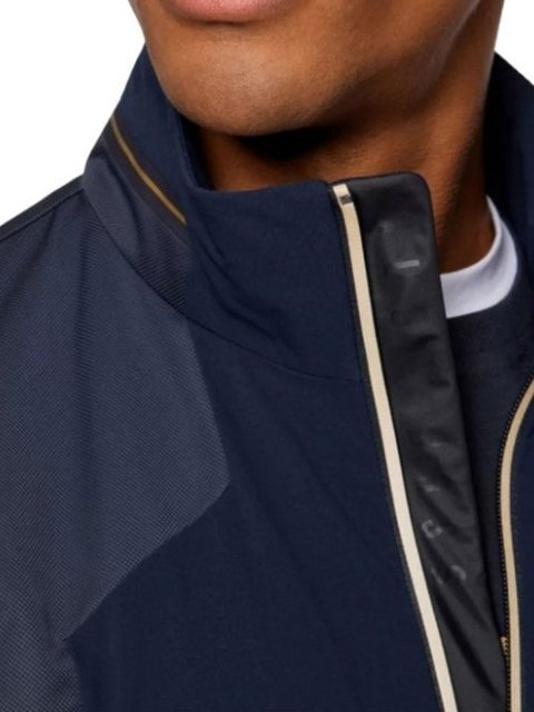 Тёмно-синяя куртка BOSS: фото 2 - Invogue