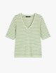 Футболка Weekend Max Mara з еласточного льону: фото - Invogue