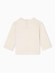 Кремовий джемпер EMPORIO ARMANI KIDS з бавовни: фото 2 - Invogue