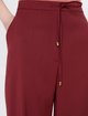 Бордові штани Max Mara з вовни: фото 4 - Invogue