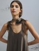 Коричнева сукня Marella з ацетату: фото 2 - Invogue