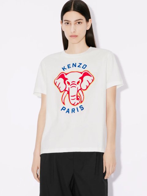 Белая футболка KENZO: фото 1 - Invogue