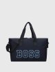 Синяя сумка BOSS: фото - Invogue