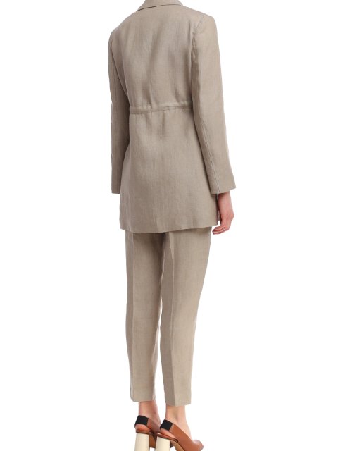 Бежевые брюки MAX&CO: фото 2 - Invogue