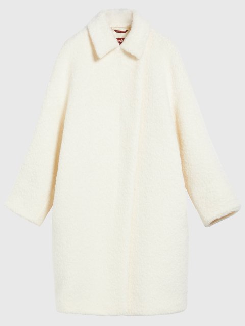 Белое пальто MAX MARA: фото - Invogue