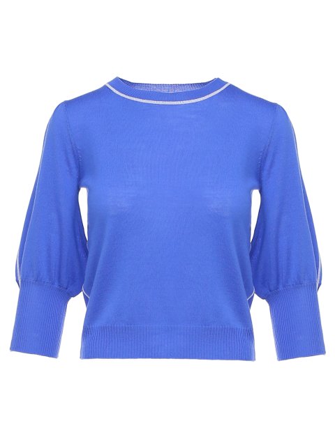 Синий свитер MARELLA: фото - Invogue