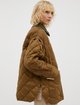 Бежево-коричнева куртка Max&Co стьобана: фото 3 - Invogue