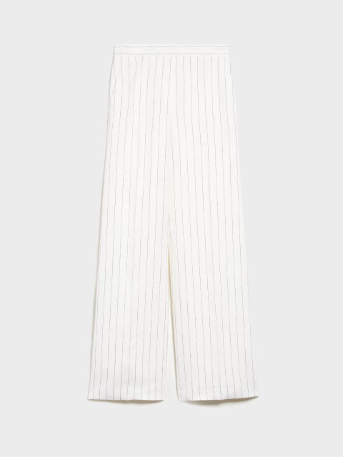 Білі брюки MAX MARA : фото - Invogue