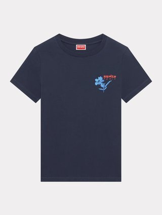 Синяя футболка KENZO: фото - Invogue