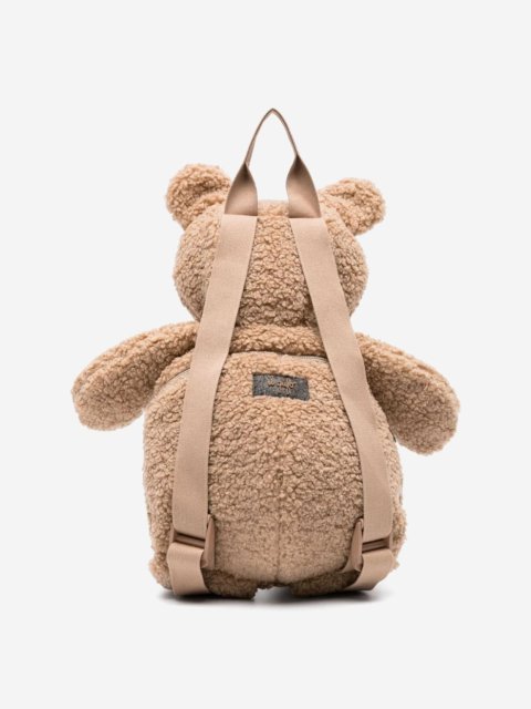 Бежевий рюкзак IL GUFO у вигляді ведмежа: фото 1 - Invogue