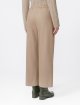 Кремовые брюки MAX MARA из эластичной шерсти: фото 3 - Invogue