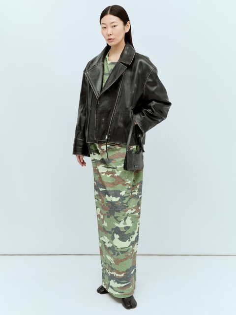 Зелёное платье ACNE STUDIOS: фото 3 - Invogue