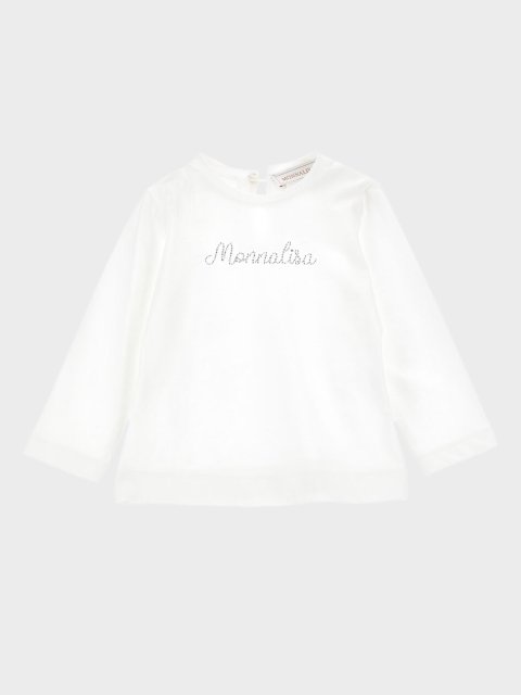 Молочний джемпер MONNALISA : фото - Invogue