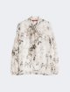 Біла блуза MAX MARA з шовкового шифону: фото - Invogue