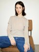 Белая футболка Max&Co из лиоцелла и шерсти: фото 4 - Invogue