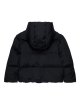 Чорна куртка DSQUARED KID з бавовни: фото 1 - Invogue
