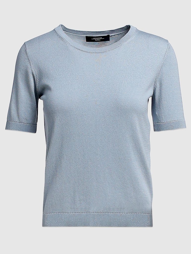 Синий свитер WEEKEND MAX MARA: фото - Invogue